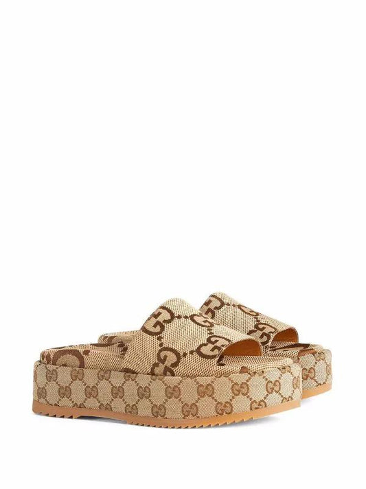 GUCCI WOMEN'S PLATFORM SLIDE SANDAL