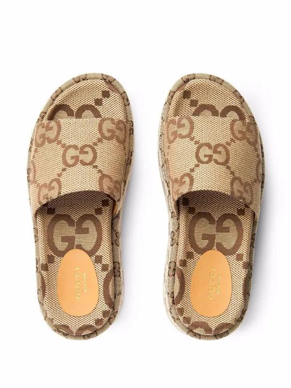 GUCCI WOMEN'S PLATFORM SLIDE SANDAL