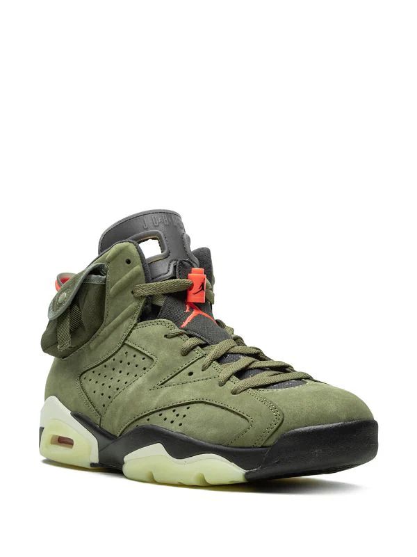 TRAVIS SCOTT X AIR JORDAN 6 RETRO OLIVE