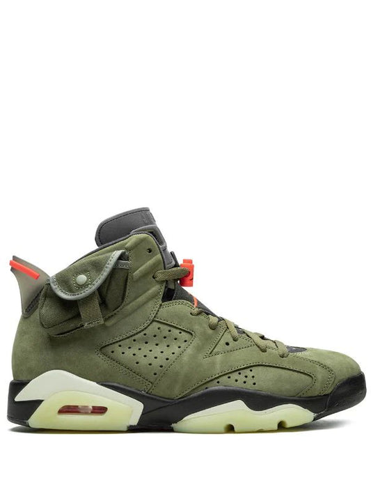 TRAVIS SCOTT X AIR JORDAN 6 RETRO OLIVE