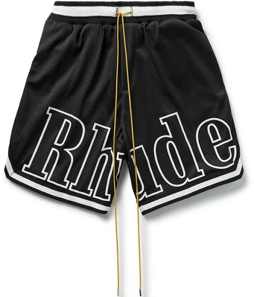 RHUDE COURT LOGO SHORT